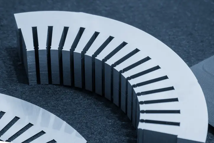 Laminated stator core design